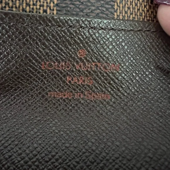Authentic Louis Vuitton Damier Ebene Wallet - Picture 4 of 11